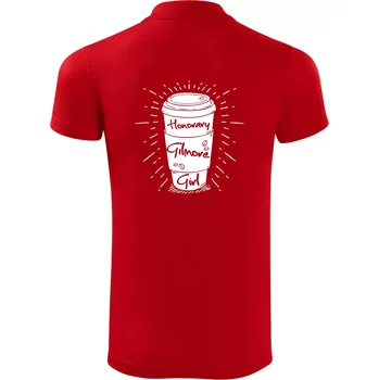 Pánská košile Honorary Gilmore Girl - Polokošile Victory sportovní (dresovina) - XL ( Červená )
