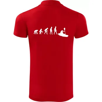 Pánská košile Evoluce kajak - Polokošile Victory sportovní (dresovina) - XL ( Červená )