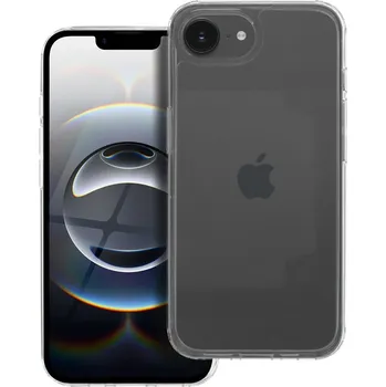Náhradní kryt pro mobilní telefon Kryt Super Clear Hybrid Case iPhone 16E průsvitný