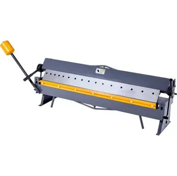 Ohýbačka plechů VEVOR Box and Pan Brake, 1270 mm ohýbačka, 16palcová měkká ocel, nastavitelná v úhlu 0-135 stupňů, ohýbačka plechů se 16 prsty, robustní hliníková ohýbačka pro přesné ohýbání