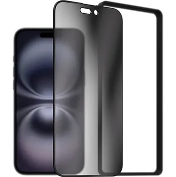 Telefonní příslušenství AlzaGuard 2.5D FullCover Privacy Glass Protector pro iPhone Air s aplikátorem