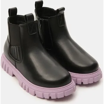 Dámská zimní obuv Sinsay - Kotníčkové boty na zip - černá - 172FA-99X - 172FA-99X-25