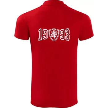 Pánská košile Narozeninový motiv - znak - 1993 - Polokošile Victory sportovní (dresovina) - 3XL ( Červená )