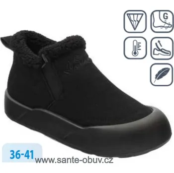 Dámská zdravotní obuv SANTÉ WD/587 BLACK vych. obuv vel.36-41, --- - 37