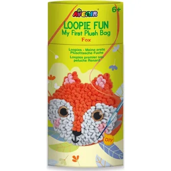 plyšák Sada Moje první plyšová kabelka – liška