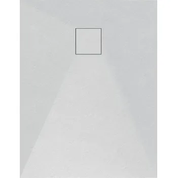 Sprchová vanička Gamma Erga Oldaf, SMC obdélníková sprchová vanička 70 x 100 cm, bílá matná, ERG-GMA-OL-70100