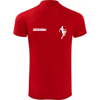Pánská košile Football sport - Polokošile Victory sportovní (dresovina) - XL ( Červená )