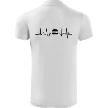 Pánská košile Ekg hamburger - Polokošile Victory sportovní (dresovina) - XL ( Bílá )