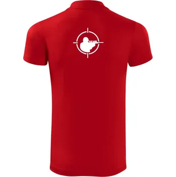 Pánská košile Paintball zaměřovač - Polokošile Victory sportovní (dresovina) - M ( Červená )