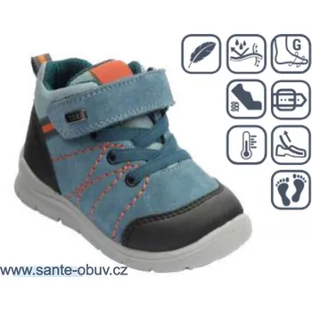 Dámská zdravotní obuv SANTÉ IC/883858 JEANS vych. obuv vel.21-26, --- - 26