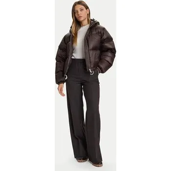 Dámská bunda Tommy Hilfiger Vatovaná bunda WW0WW46541 Hnědá Regular Fit M_L