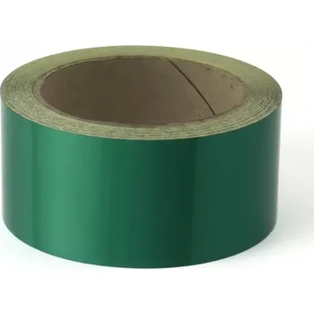 Výstražná páska Zelená reflexní samolepicí výstražná páska - délka 15 m, šířka 5 cm