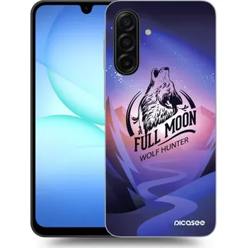 Pouzdro na mobilní telefon Picasee silikonový průhledný obal pro Samsung Galaxy A17 5G - Vlk