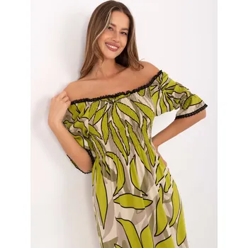 Dámské šaty Dámské šaty khaki, S/M i523_5906694045264