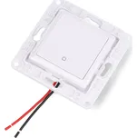 Shelly Wall Switch 1 - chytrý nástěnný vypínač - 1 tlačítko - bílá