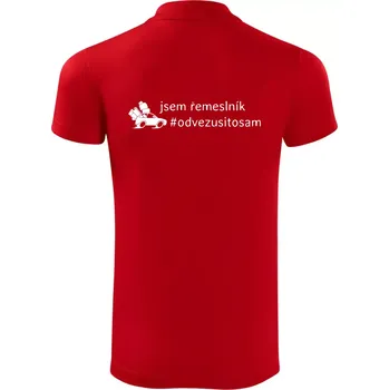 Pánská košile Odvezu si to sám - Polokošile Victory sportovní (dresovina) - S ( Červená )