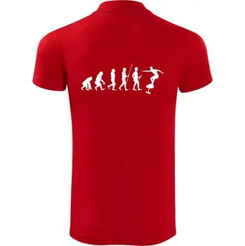 Pánská košile Evoluce efoil - Polokošile Victory sportovní (dresovina) - 3XL ( Červená )