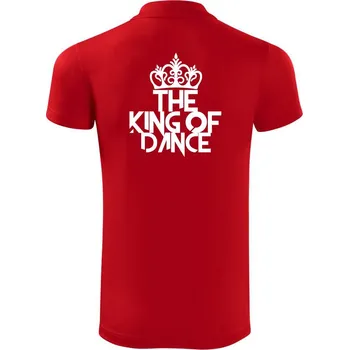 Pánská košile King of Dance - Polokošile Victory sportovní (dresovina) - L ( Červená )