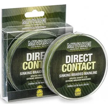 Mivardi Potápivá šňůra DirectContact Sinking 1200 m 0,18 mm 11,3 kg