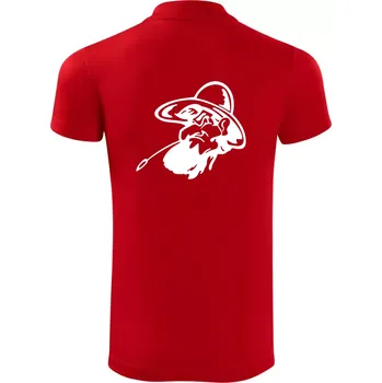 Pánská košile Zapšklý farmář - Polokošile Victory sportovní (dresovina) - L ( Červená )