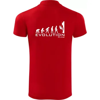 Pánská košile Evolution Climb - Polokošile Victory sportovní (dresovina) - L ( Červená )
