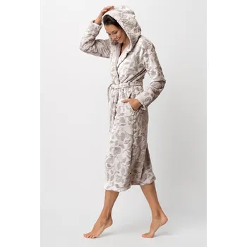 Dámský župan DÁMSKÝ ŽUPAN LGL 545 B25 světle šedá L/XL