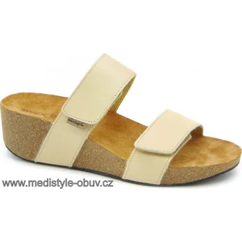 Dámská zdravotní obuv MEDISTYLE VANESA 3V-K13 vych. obuv sv.žlutá, žlutá - 39
