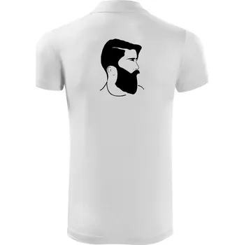 Pánská košile Lumberjack hlava - Polokošile Victory sportovní (dresovina) - 3XL ( Bílá )