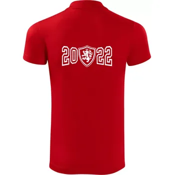 Pánská košile Narozeninový motiv - znak - 2022 - Polokošile Victory sportovní (dresovina) - M ( Červená )