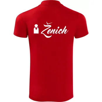 Pánská košile Ženich ikonka - Polokošile Victory sportovní (dresovina) - 3XL ( Červená )