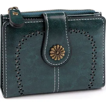 Peněženka Dámská peněženka 9x12 cm - 5 petrolejová