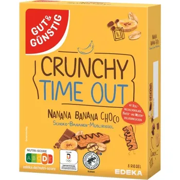 G+G Müsli tyčinky s čokoládou a banánem 8x25g