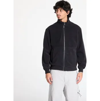 Bunda Urban Classics Colour Block Polar Fleece Jacket Black/ Black M