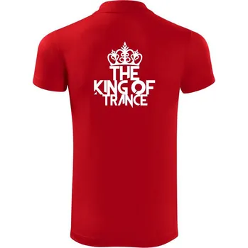 Pánská košile King of Trance - Polokošile Victory sportovní (dresovina) - 3XL ( Červená )