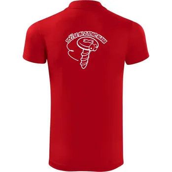 Pánská košile Točí se mi z toho hlava - Polokošile Victory sportovní (dresovina) - XL ( Červená )