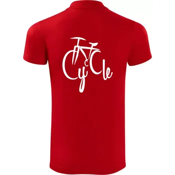 Pánská košile Cycle kolo - Polokošile Victory sportovní (dresovina) - 2XL ( Červená )
