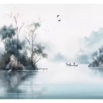 Fototapeta Solution Media 3D tapeta - Inkoustové krajiny MU8028 3 - 3D Relief - Vliesová tapeta - 320g/m2