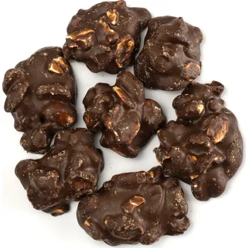 NUTSMAN Arašídové hrudky v hořké čokoládě Množství: 250 g