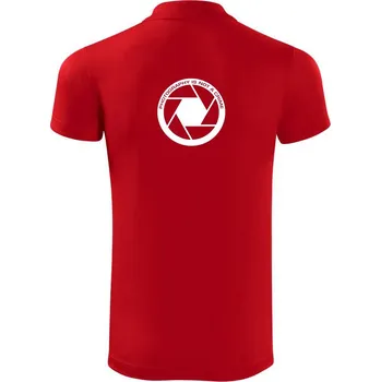 Pánská košile Photography is Not a Crime - Polokošile Victory sportovní (dresovina) - 2XL ( Červená )