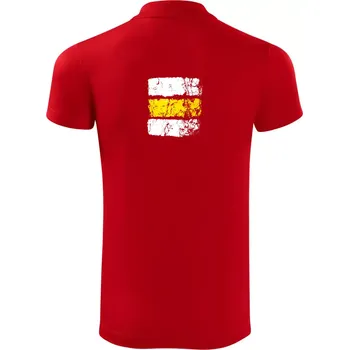 Pánská košile Turistická značka - žlutá - Polokošile Victory sportovní (dresovina) - 3XL ( Červená )