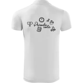 Pánská košile Ikony - příroda volá - Polokošile Victory sportovní (dresovina) - 2XL ( Bílá )