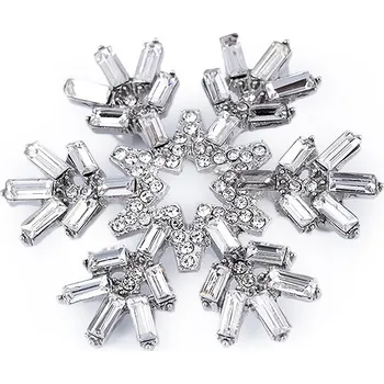 Brož Stoklasa Brož s broušenými korálky vločka - 8591149520785