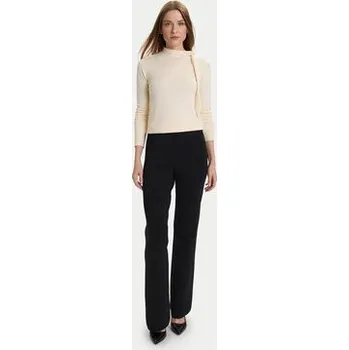 Dámské kalhoty TWINSET Kalhoty z materiálu 252TP3206 Černá Flare Fit XS
