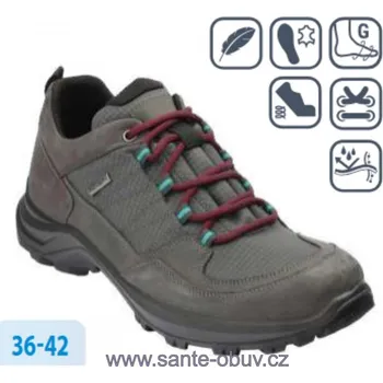 Dámská zdravotní obuv SANTÉ IC/858868 ANTRACIT vych. obuv vel.36-42, --- - 40