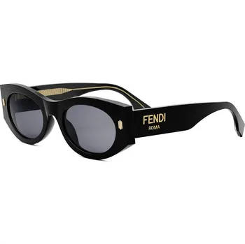 Sluneční brýle FENDI Roma Black Oval Sunglasses