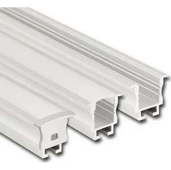 Stavební profil Vestavný hliníkový profil McLED AC 24x20mm s matným difuzorem 1m ML-761.036.02.1