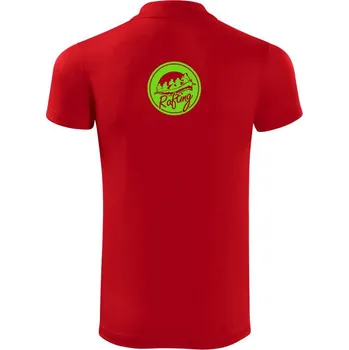 Pánská košile Rafting emblem - Polokošile Victory sportovní (dresovina) - M ( Červená )