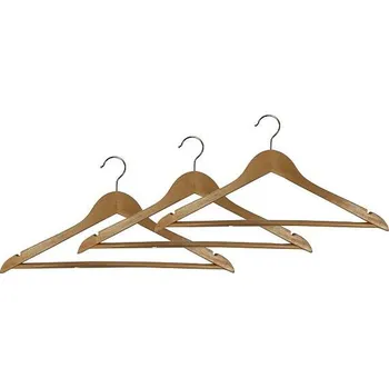 Ramínko Compactor z přírodního dřeva se zářezy a tyčkou