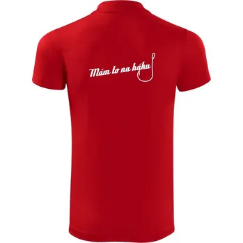 Pánská košile Mám to na háku - Polokošile Victory sportovní (dresovina) - 3XL ( Červená )