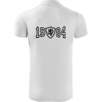 Pánská košile Narozeninový motiv - znak - 1984 - Polokošile Victory sportovní (dresovina) - M ( Bílá )